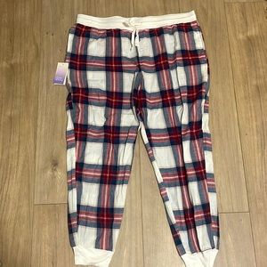 Plaid Pajamas Pants (new- stars above)